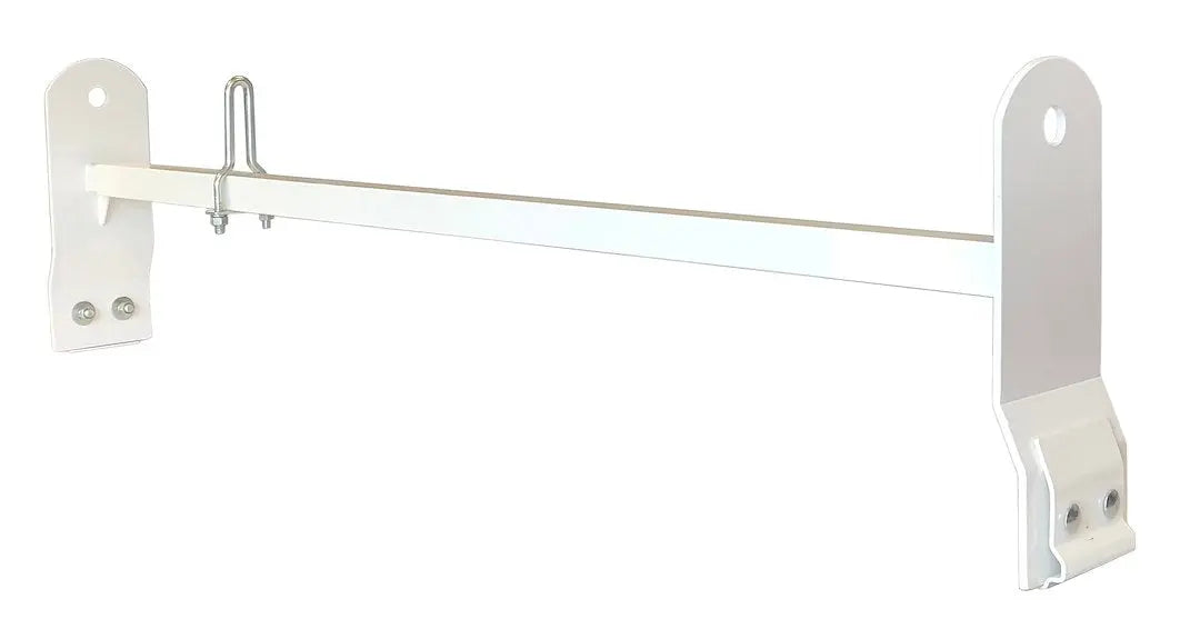 TrailFX Van Rack 1-Bar Roof Mount in White with Part Number FCLR006W