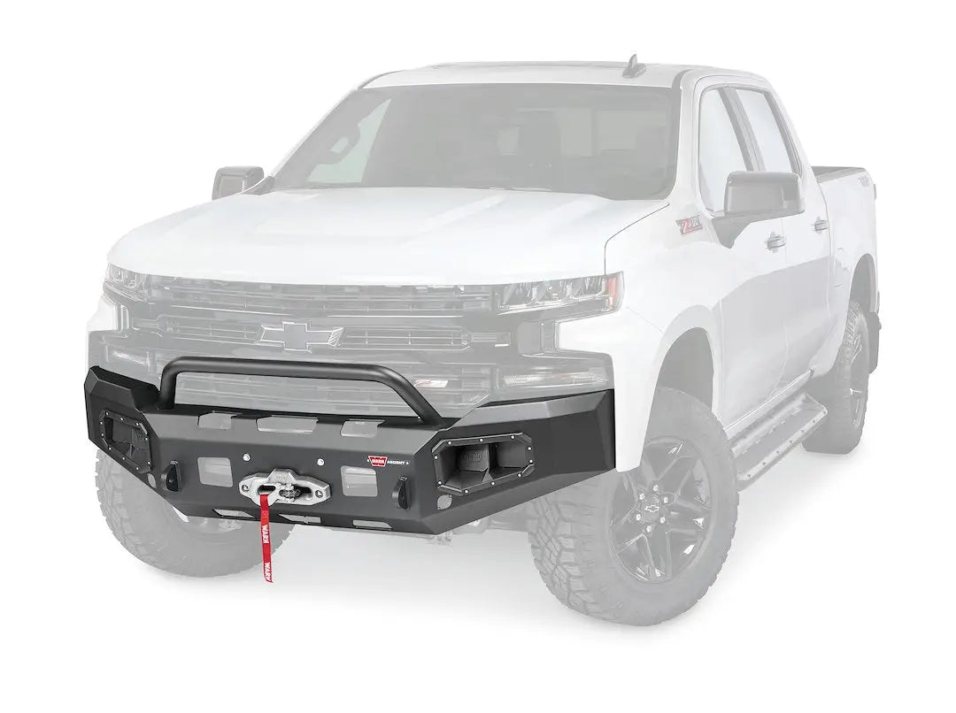 WARN Industries BMPR Ascent-S Front Silver 19 Part Number 105785