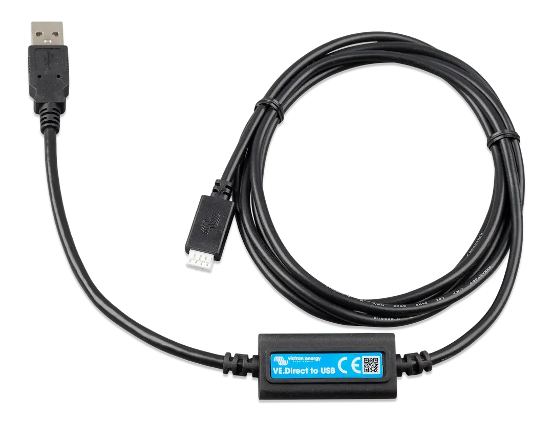 Victron Ener VE.Direct to USB Interface ASS0305300 for Easy Battery Monitoring