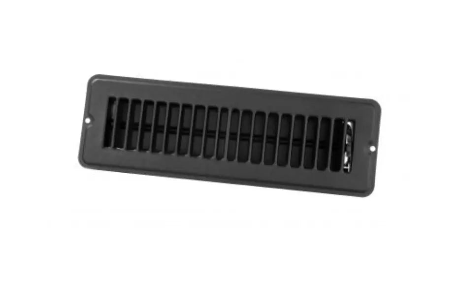 JR Products 0229135 2x10 Dampered Black Vent for RV and Automotive Applications