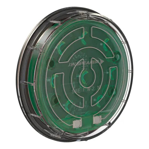 JW Speaker 234-12/24V Green Flasher - Reliable Vehicle Warning Signal