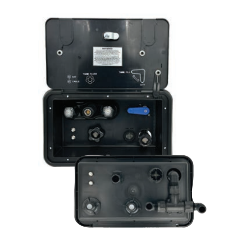 B&B Molders 94447 Black Docking Station