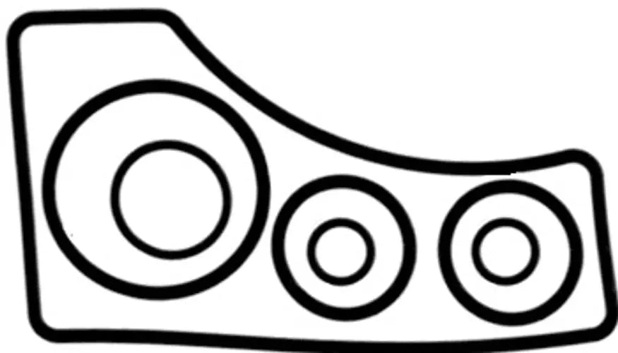 SIERRAMARINE Outdrive Gasket Set - Part Number 182615