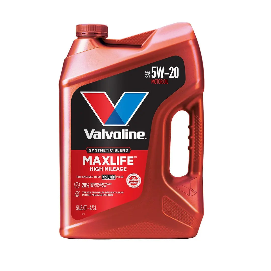Valvoline MaxLife 5W-20 EZ Pour 5 Quart Bottle - High-Performance Motor Oil