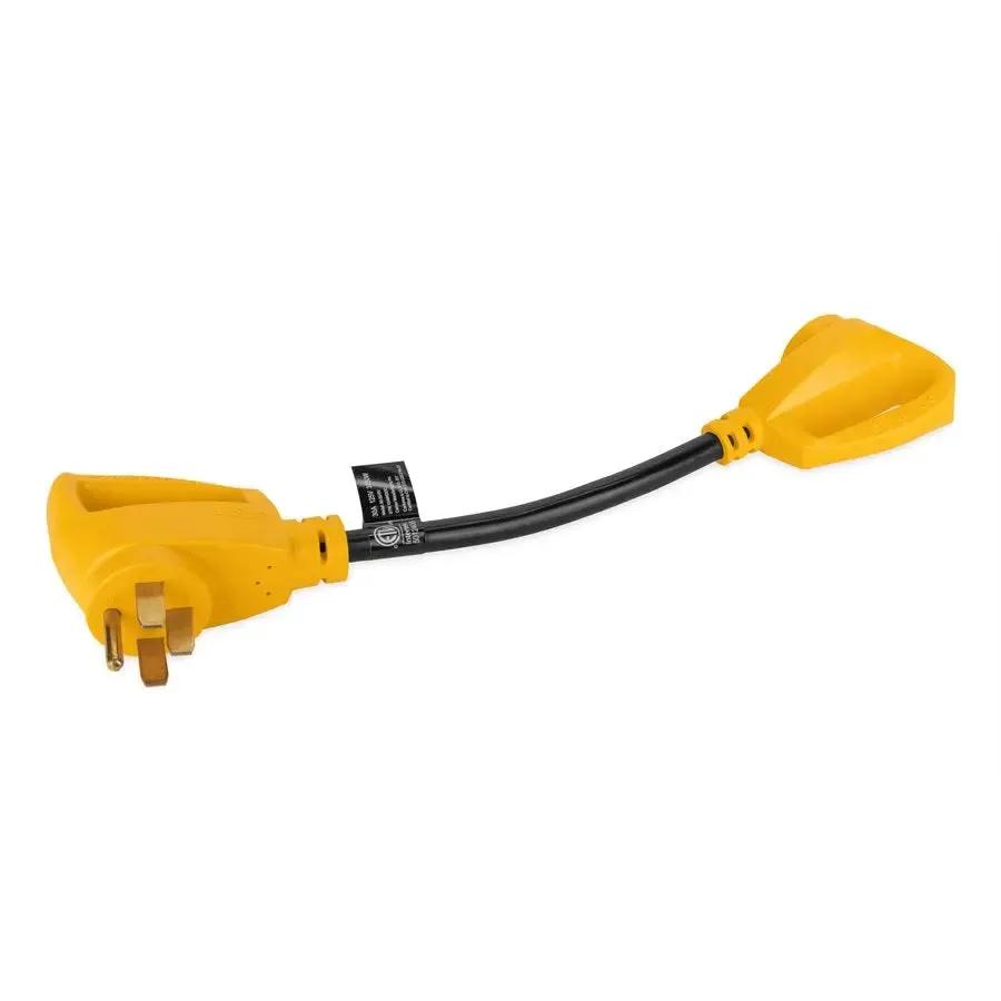 Camco 50M/30F A 18' Dogbone Handle - Durable RV and Marine Connection Accessory by CAMCO