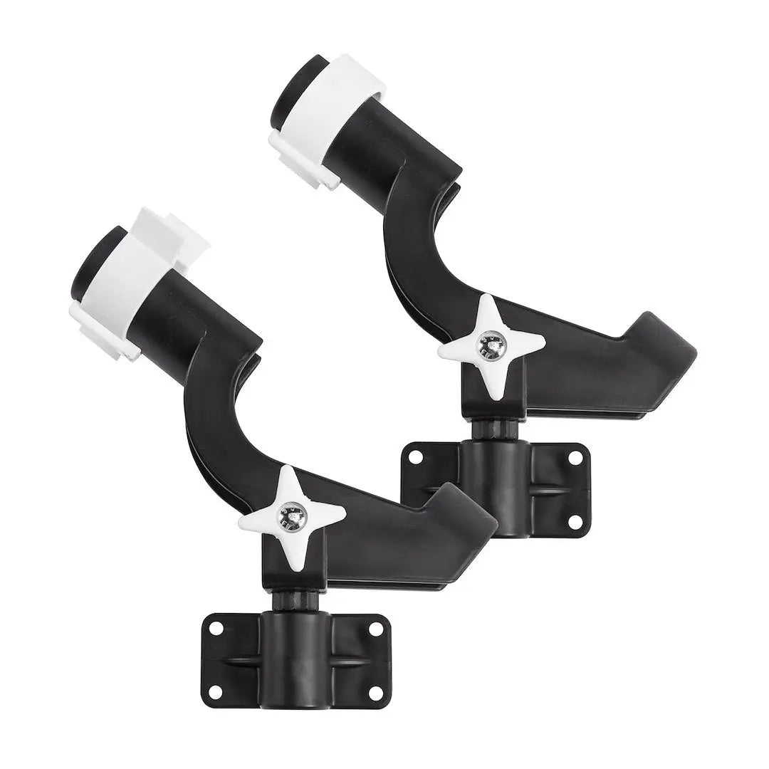 Wise Seating 6039 2 Rod Holder with Dual Side Mounts for Fishing Boats