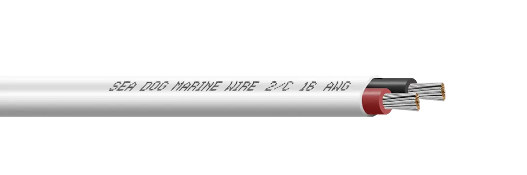 Sea Dog 16-2 AWG Duplex Marine Electrical Cable - 100 Feet