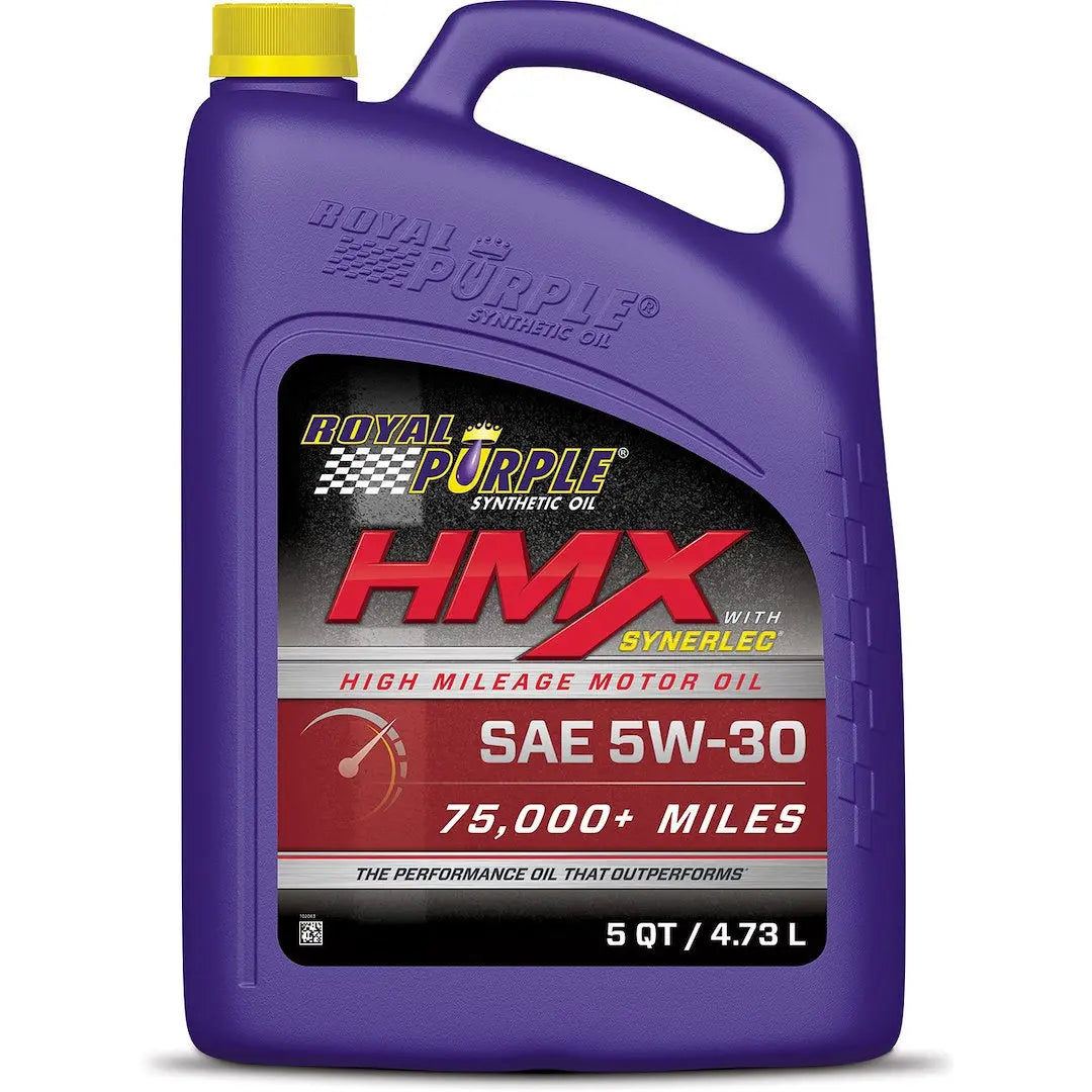 Royal Purple HMX Oil 5W30, 5 Quart Bottle – High-Performance Motor Oil