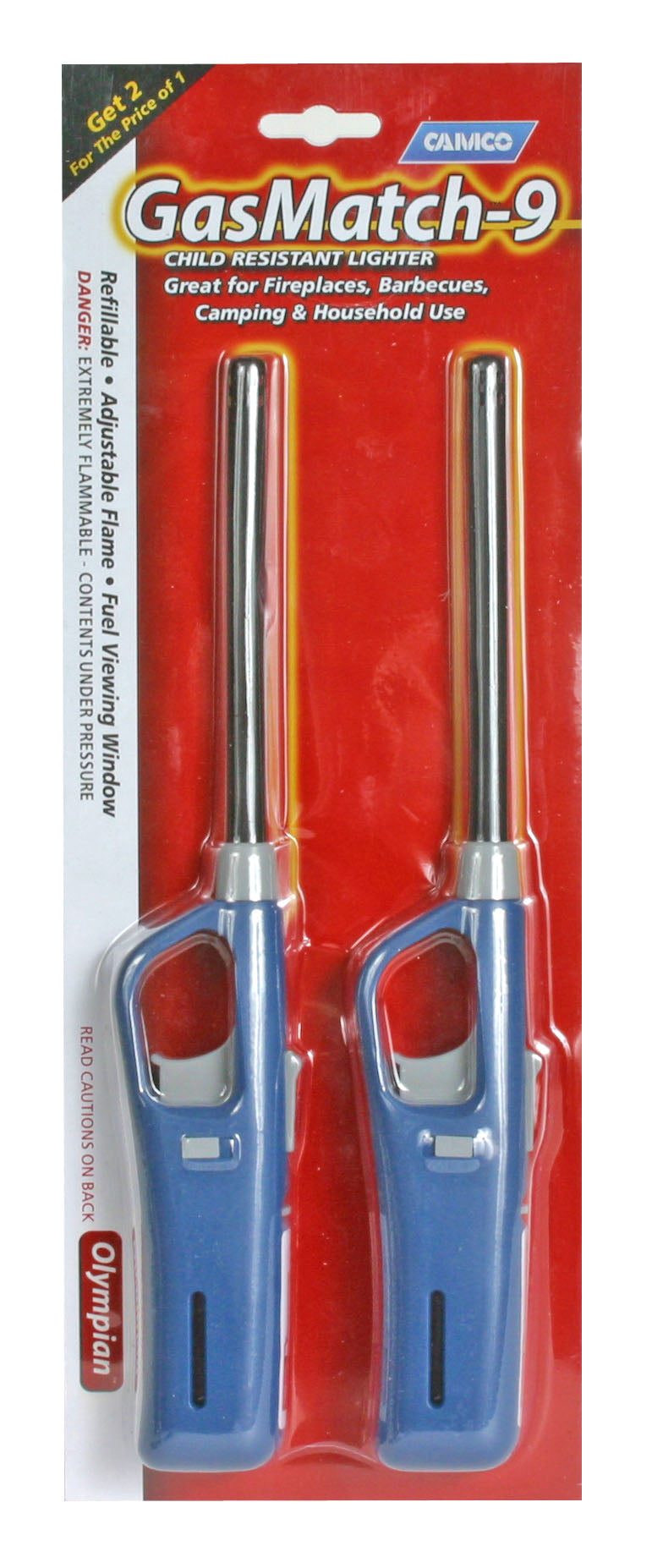 Camco GM9 Gas Match 2-Pack – Reliable Camping and Outdoor Fire Starters