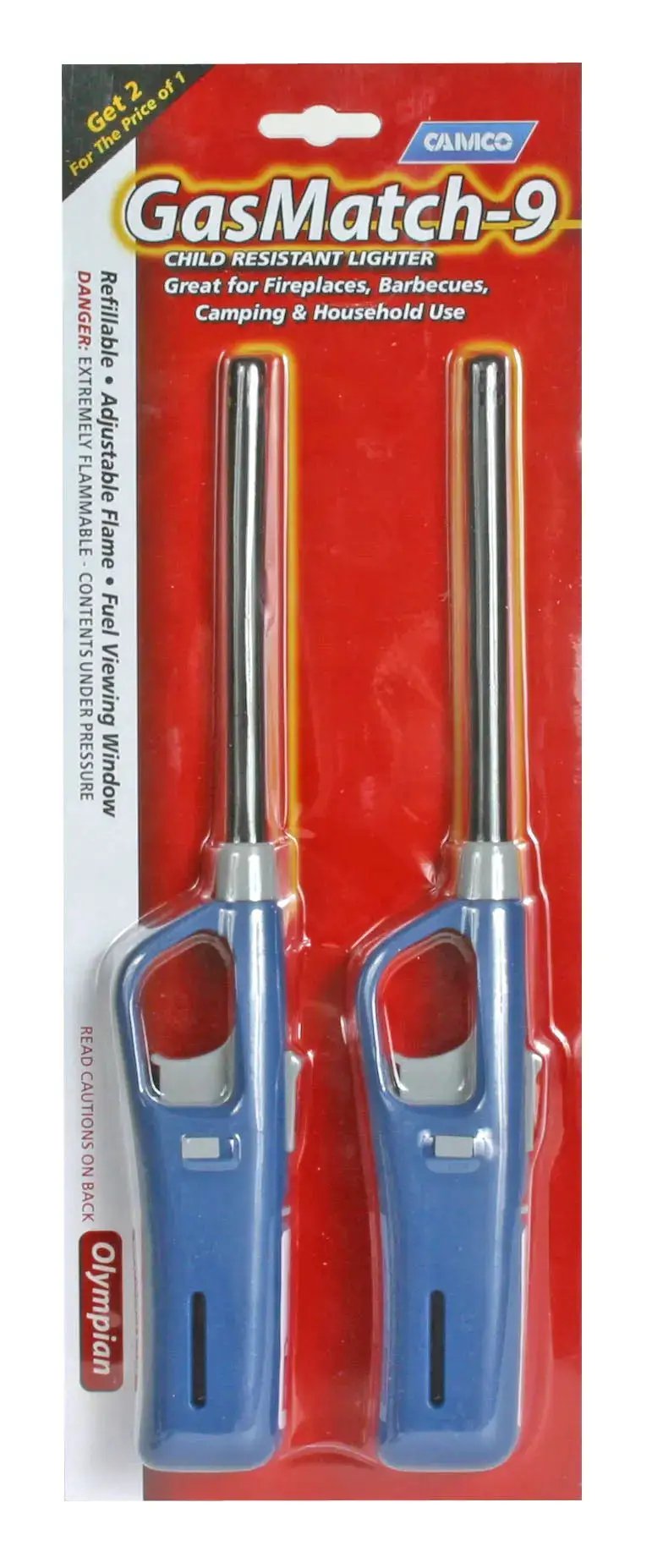 Camco GM9 Gas Match 2-Pack – Reliable Camping and Outdoor Fire Starters by CAMCO