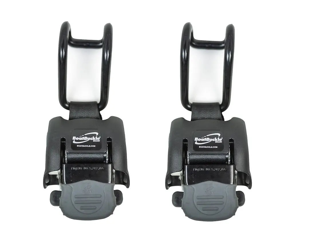IMMI Retractable Gunwale Tie-Down 2 Feet - Secure Boat Cargo with Ease