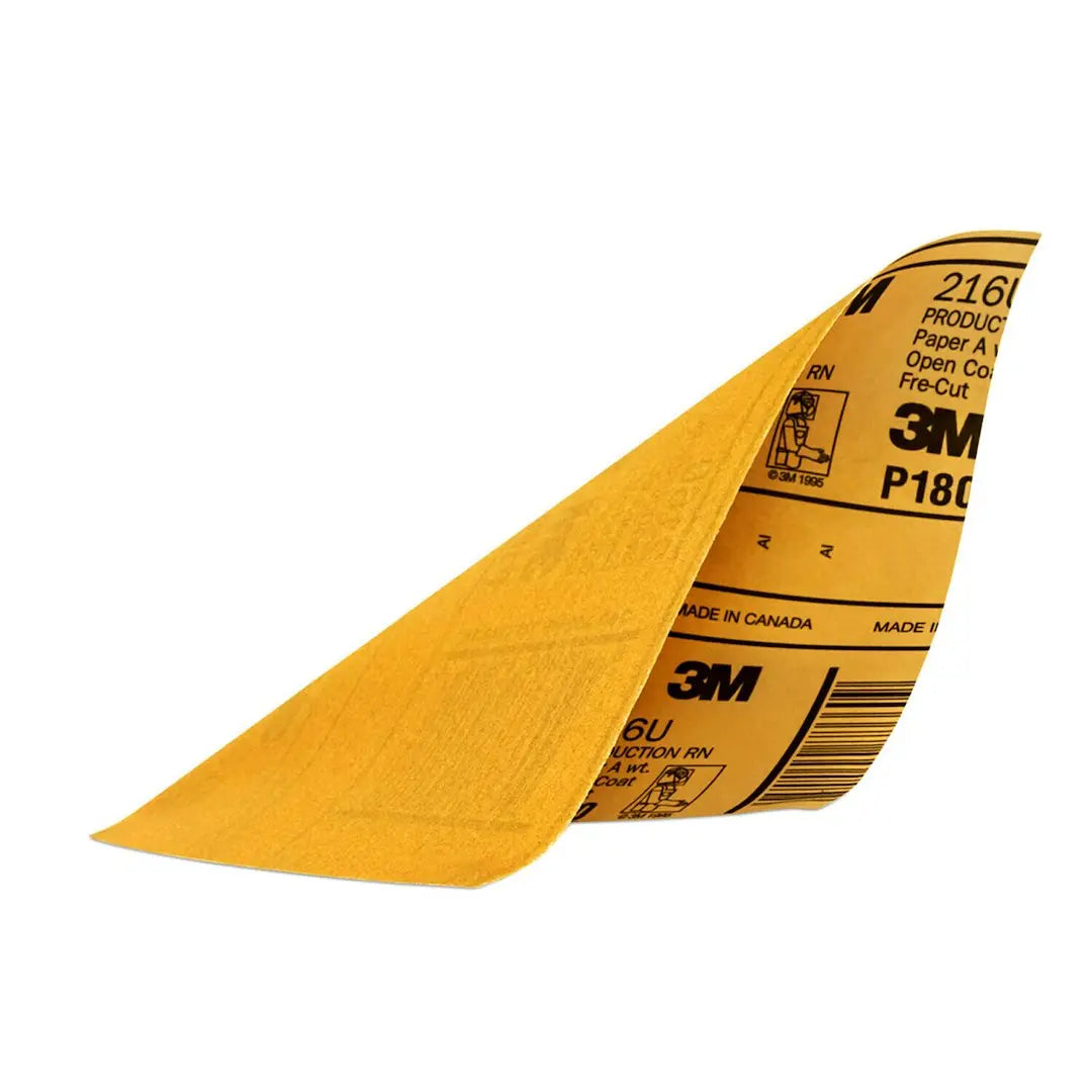 3M Gold Sheets 9x11 P180 - Premium Abrasive Sheets for Surface Finishing