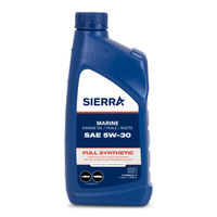 SierraMarine 189558CAT2 5W-30 Full Synthetic FC-WCAT Motor Oil (Quart)