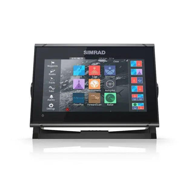 Simrad GO9 XSE Marine Chartplotter with Map Discover Mid/Hi/DwnXDR