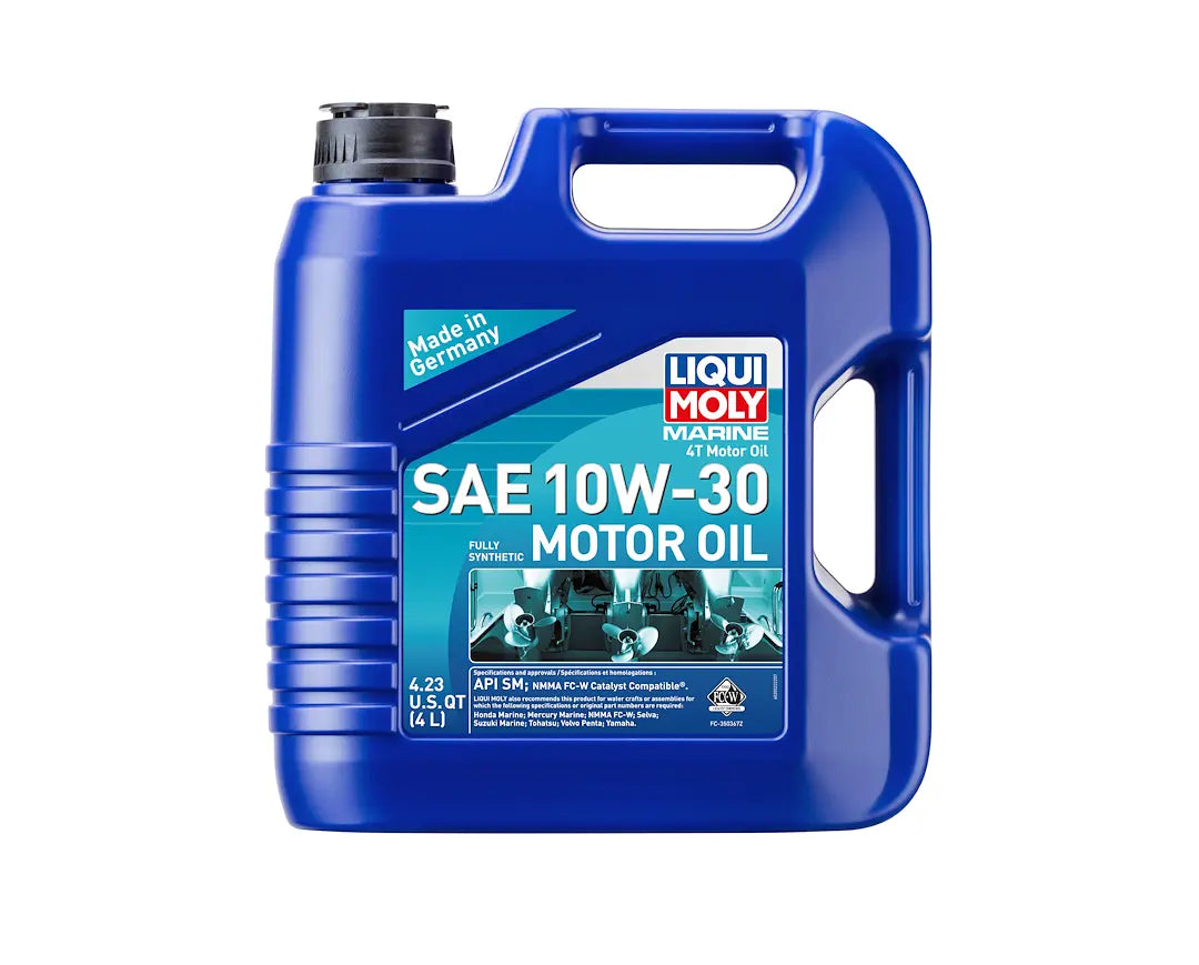 LIQUI MOLY Marine 4T Motor Oil 10W-30 - High-Performance Marine Engine Oil