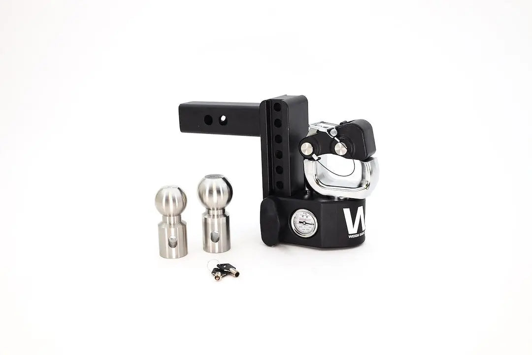Weigh Safe Steel Drop Hitch with 3-inch Shank – 6 Feet Length
