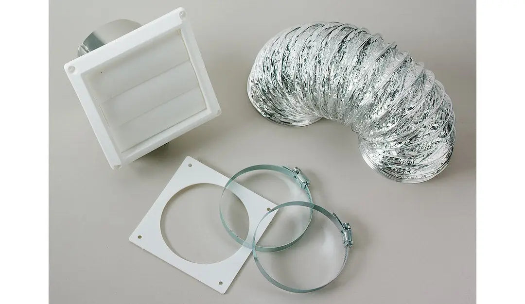 Westland VI422 4' Vent Kit with Louvered Cover for Improved Airflow