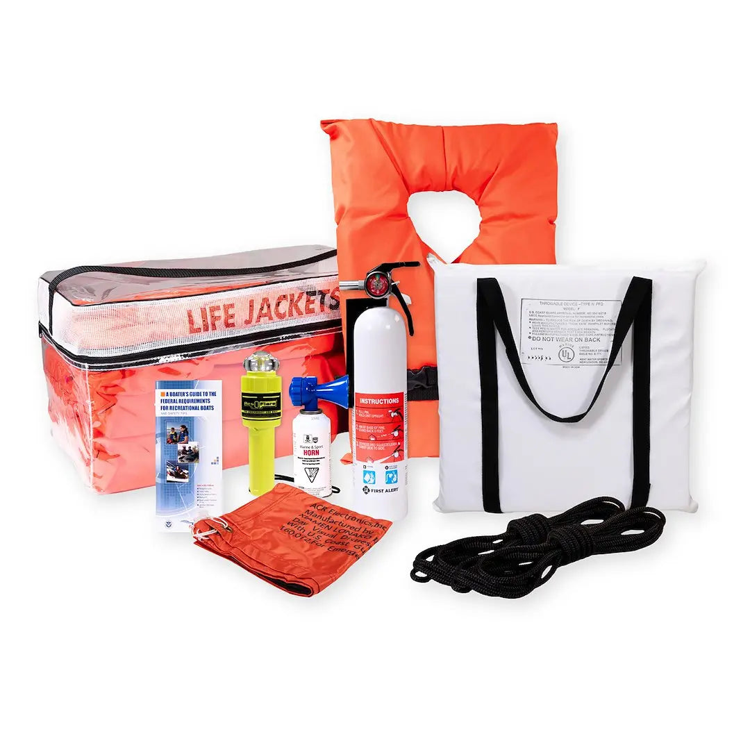 Aqua Pro M42201 Boat Kit for 20-25 ft Boats - Medium Size, Without Anchor