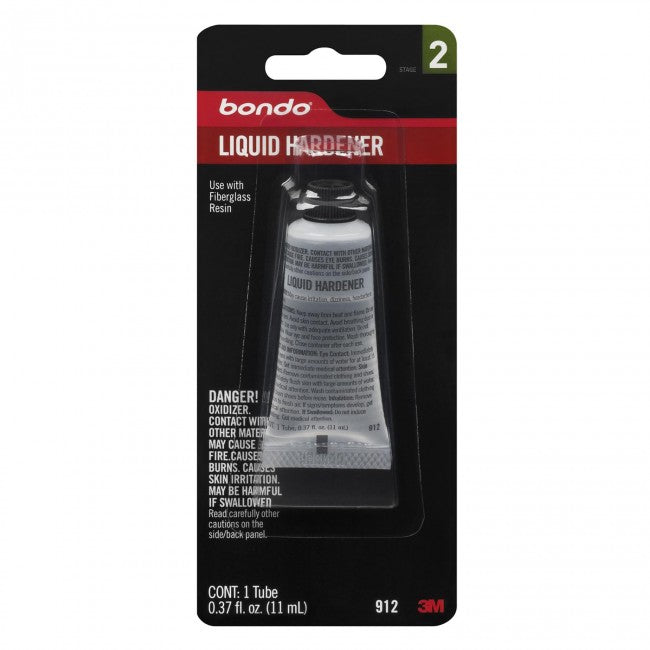 3M 912 Liquid Hardener, 0.37 oz, 6-Pack