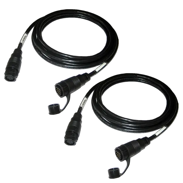 Lowrance XDCREXTENSIONCABLES 12-Pin 10' Pair – Reliable Marine Extension Cables