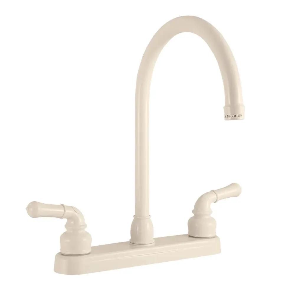 DURA FAUCET DFPK330HCB J-Spout RV Kitchen Faucet in Bisque Pale by DURA FAUCET