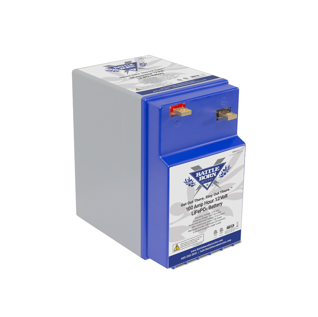 Battle Born 100Ah 12V GC2 Lithium Iron Phosphate Battery (Part Number BBGC2)