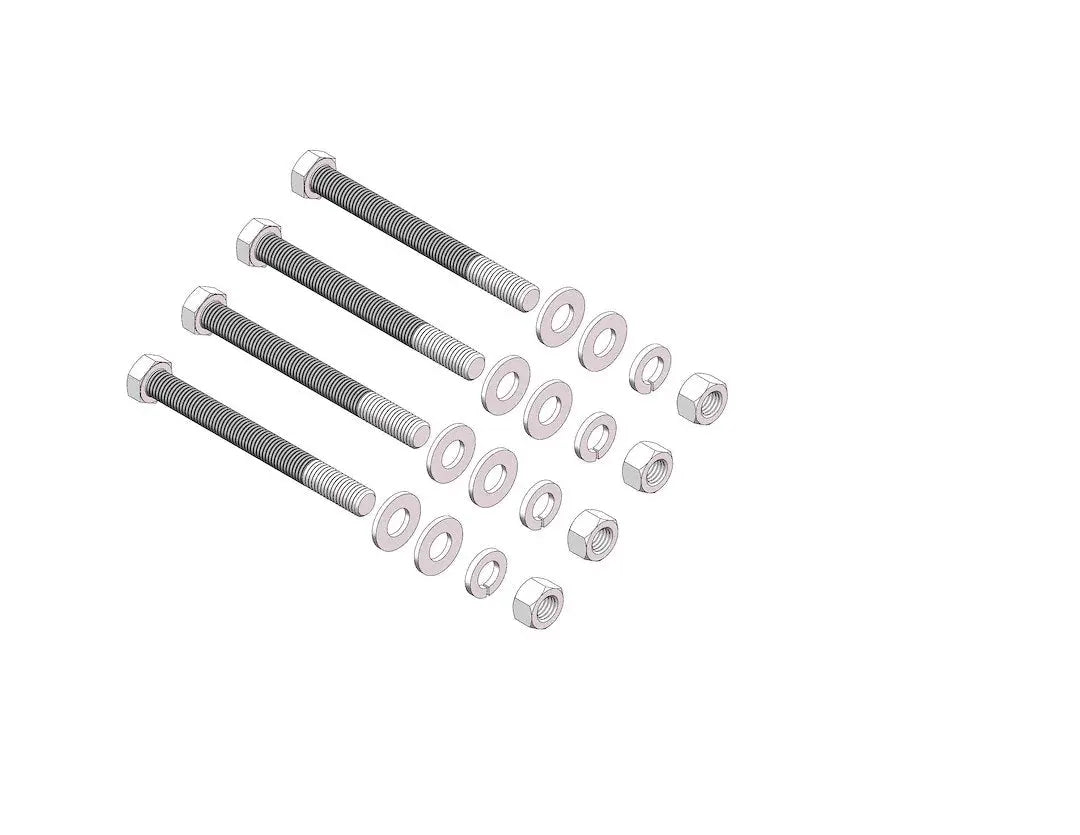 Husky Towing 16K/26K 5th Wheel X-Member Hardware - Heavy-Duty Trailer Connection Components