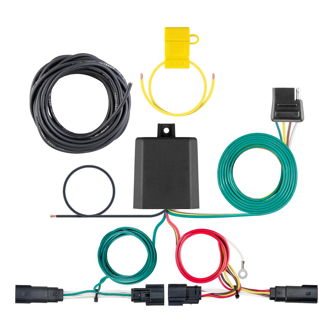 CURT MFG Custom Wiring Harness (Part #56406) for Reliable Trailer Electrical Connections