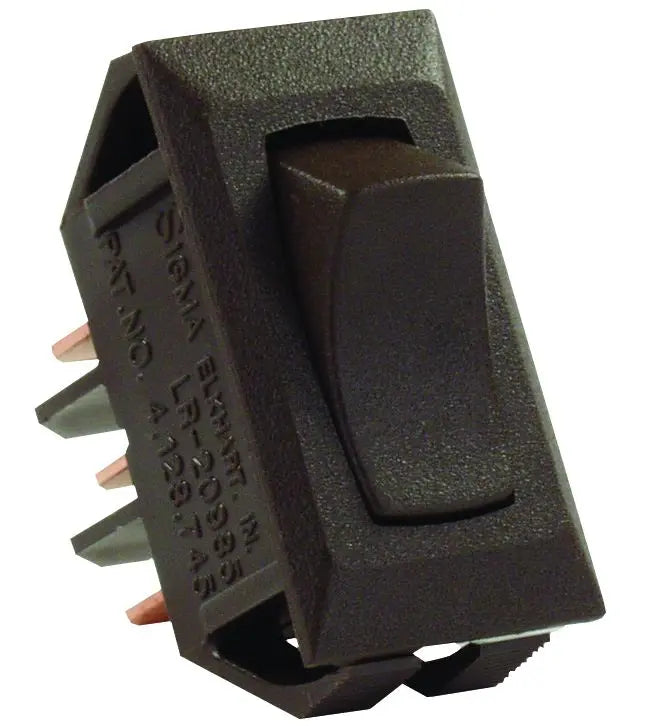 JR Products STD 12V On/On Switch - Bright Red