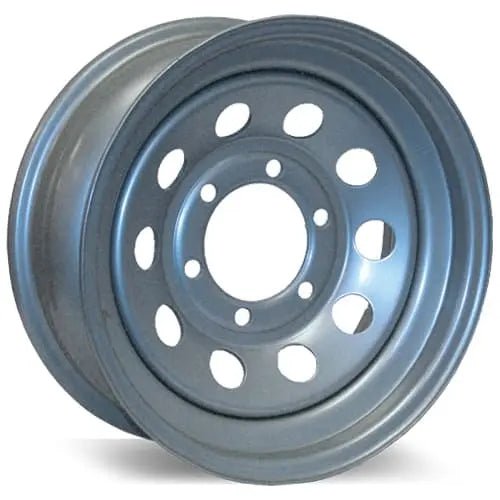 Americana 15x6 Mod 6H-5.5 Silver Wheel - Reliable Alloy Rim for Your Vehicle