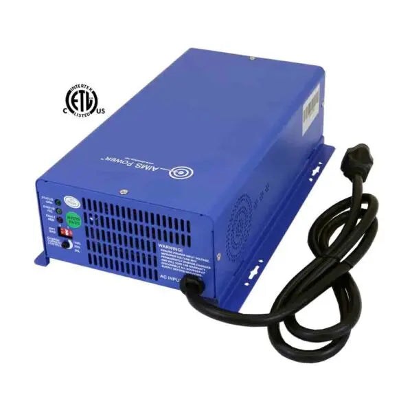 AIMS POWER 12V and 24V Battery Charger Model 1004600
