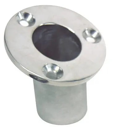 Whitecap Industries 1-1/4 inch Flagpole Socket Flush Mount - Durable Marine-Grade Hardware