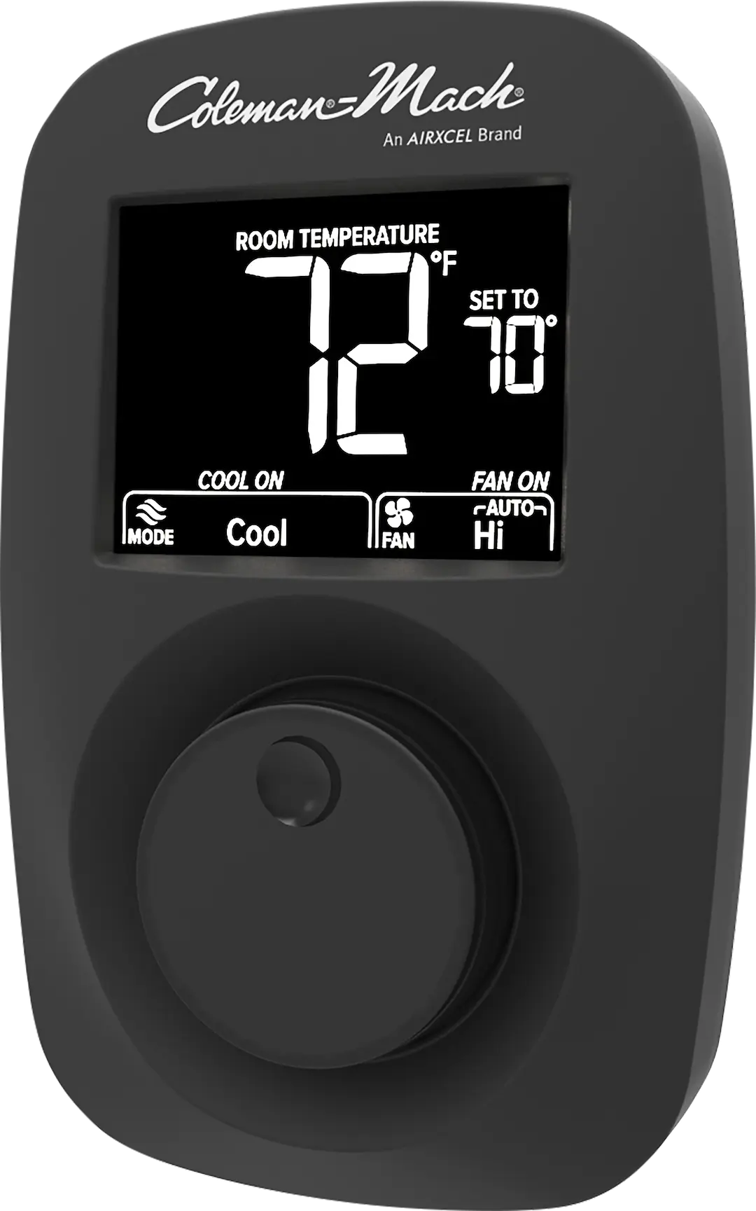 Coleman RVP Digital Heat/Cool T-Stat in Black – Model 9420A381