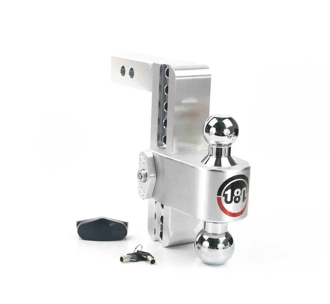 Weigh Safe CTB82 180 Degree Turnover Ball with 8-foot Drop Hitch