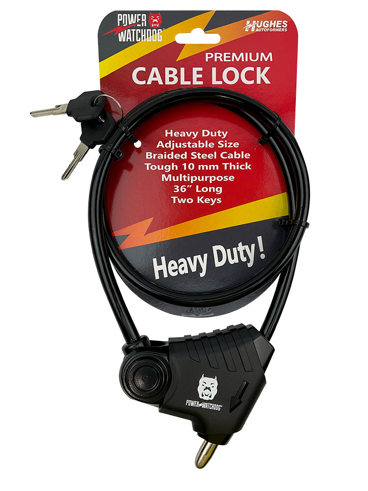 Hughes Auto ADJLOCK Adjustable Heavy Duty Lock for Secure Applications