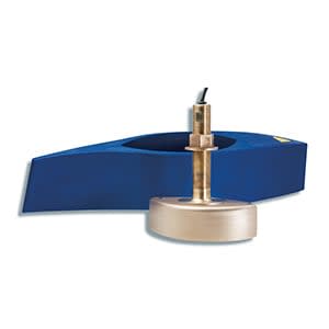 Garmin Electric 50/200kHz Dual Transducer 1 kW Bronze Thru-Hull for Marine Navigation