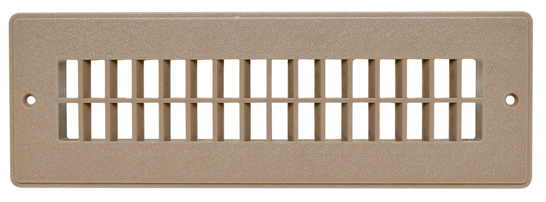 Vaterra LLC A103365VP Beige 2 1/4-Inch Floor Grille for Ventilation and Airflow
