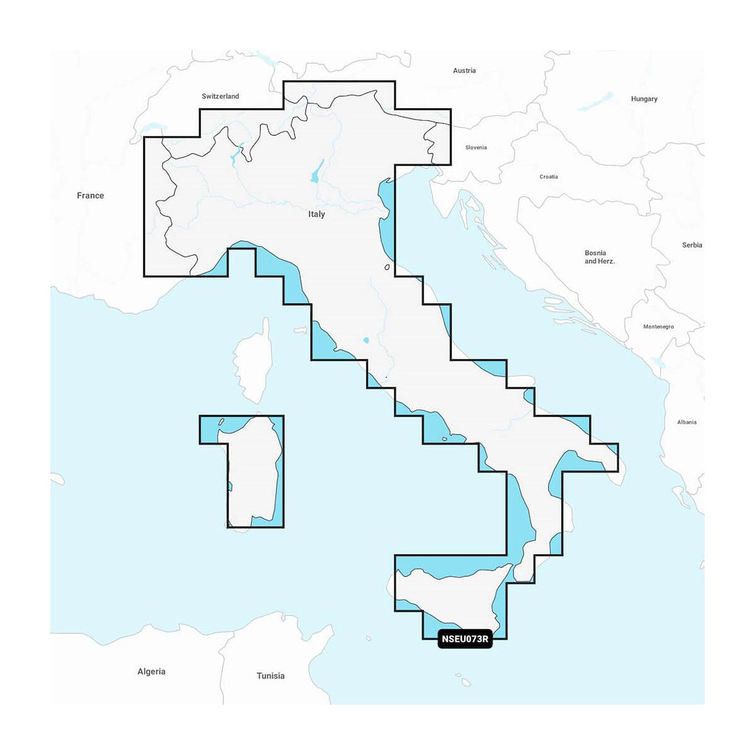 Garmin Carto Italy Lakes & Rivers Navigation Map - Part Number 010C126820