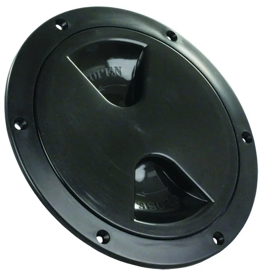 JR Products 4' Access/Deck Plate in Black (Part Number 31015)