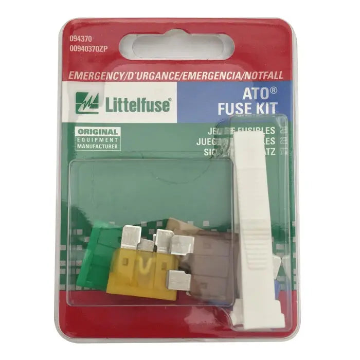 Littelfuse ATO Emergency Kit (Part #094370) for Automotive Safety and Circuit Protection