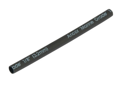 ANCOR 1/8" x 3' Black Heat Shrink Tubing – Durable Vinyl Insulation for Electrical and Automotive Applications