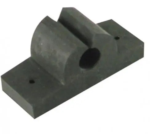Whitecap Industries 3754BC 1' Black Rubber Tool and Rod Holder for Marine and Industrial Use