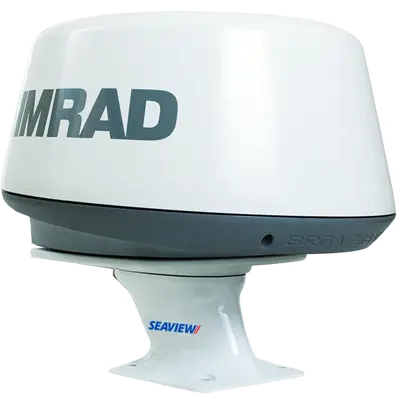 Seaview PMA57M1S2P MDLR Mount 5' Aft Lean with Radar Plate