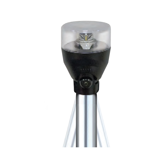 Attwood Mari ASM-LT LED Fixed Dock Light with Stainless Steel Frame – 42 Inches