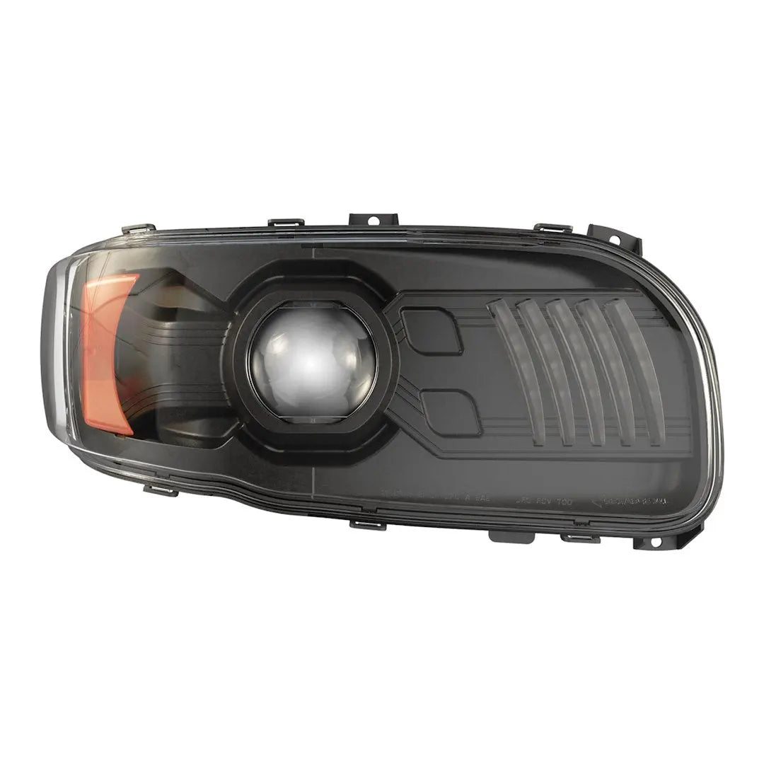 JW Speaker 9600-12V LED Headlamp Left Hand Black - High-Performance Lighting Solution