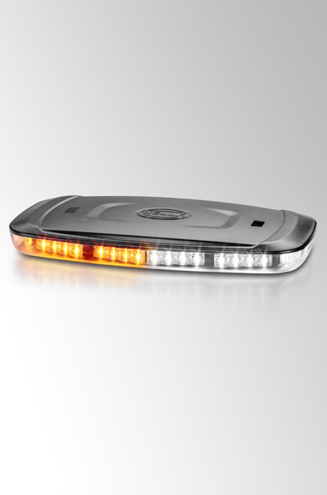 HELLA L/BAR Mini 16-Inch LED Light Bar with Amber and White Colors, Part Number 014565411