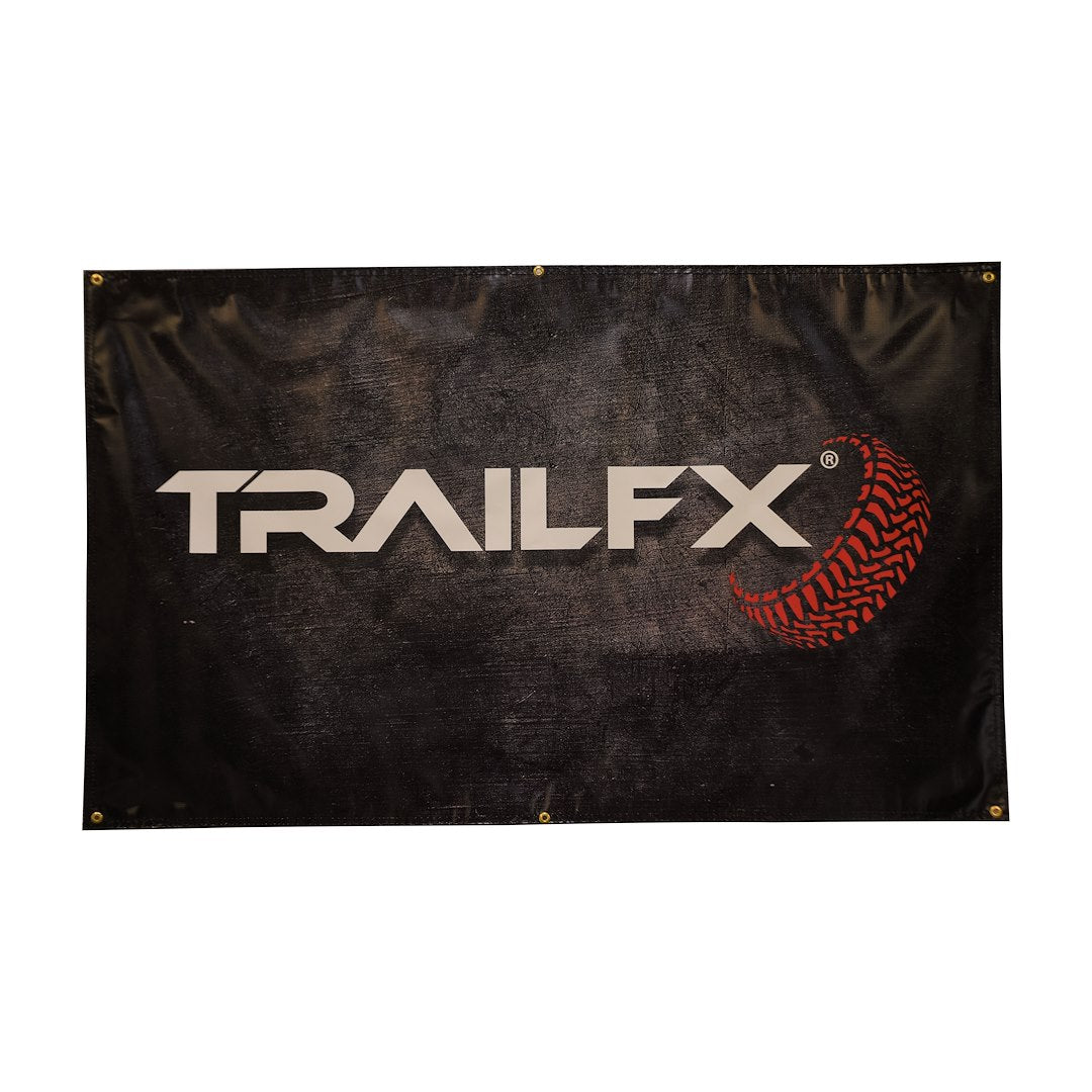 TrailFX Logo Banner TFXBANNER - Durable Outdoor Vehicle Display