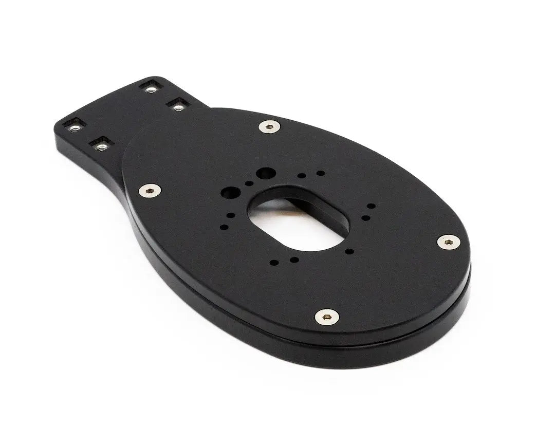 Seaview ADAF3BLK Black Modular Plate for Mounts - Versatile Marine Hardware