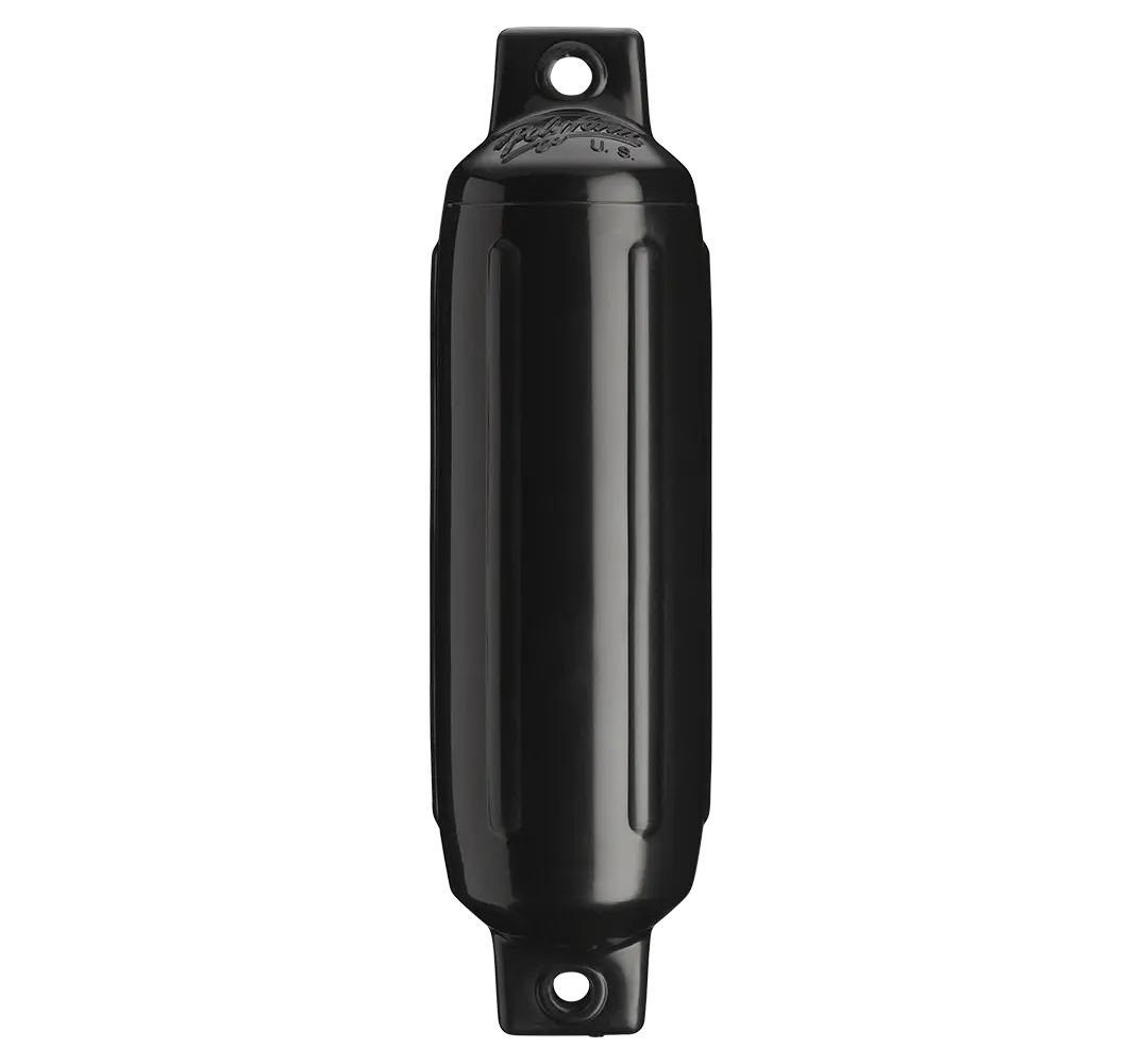 Polyform 3.5' x 12.8' Twin Eye Fender – Durable Marine Fender for Boat Protection