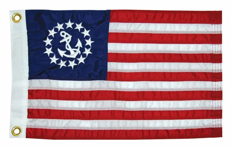 Taylor Made 12x18 Sewn US Yacht Ensign Flag for Marine Use